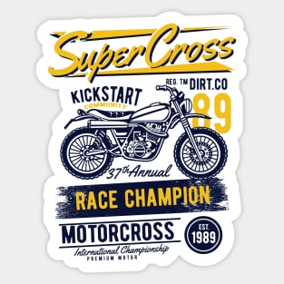 Motorcycle Racing Sticker